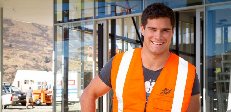 Smiling ABL Construction Worker