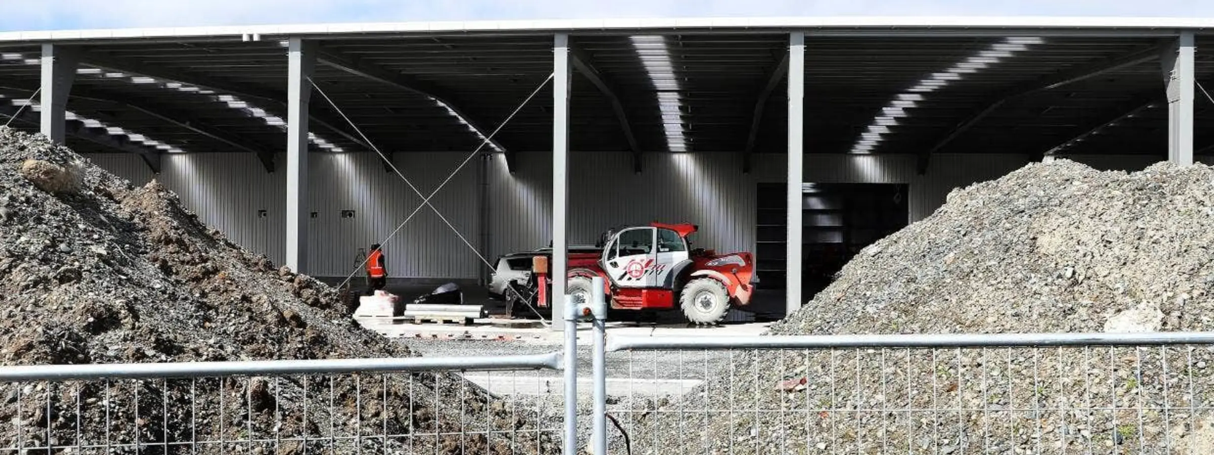 The Bunnings Trade Centre construction site on Victoria Ave, Invercargill.