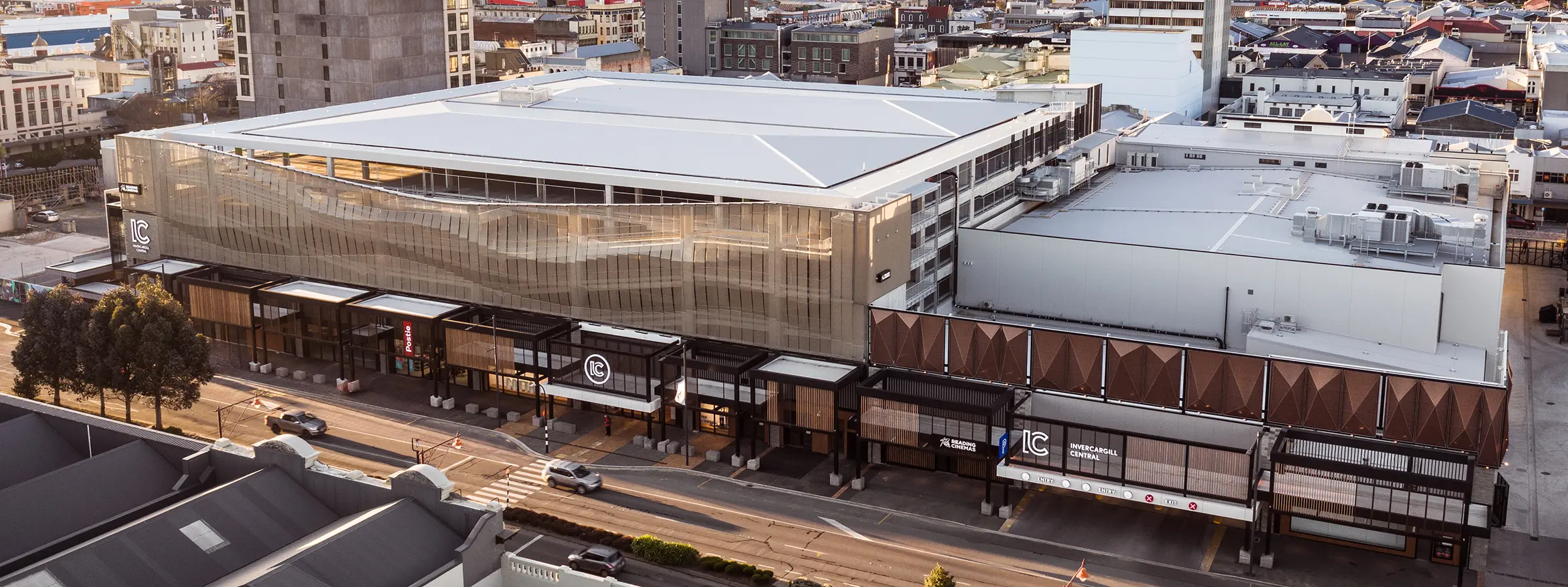 Invercargill Central Business District Constructed by Amagamated Builders Limited ABL