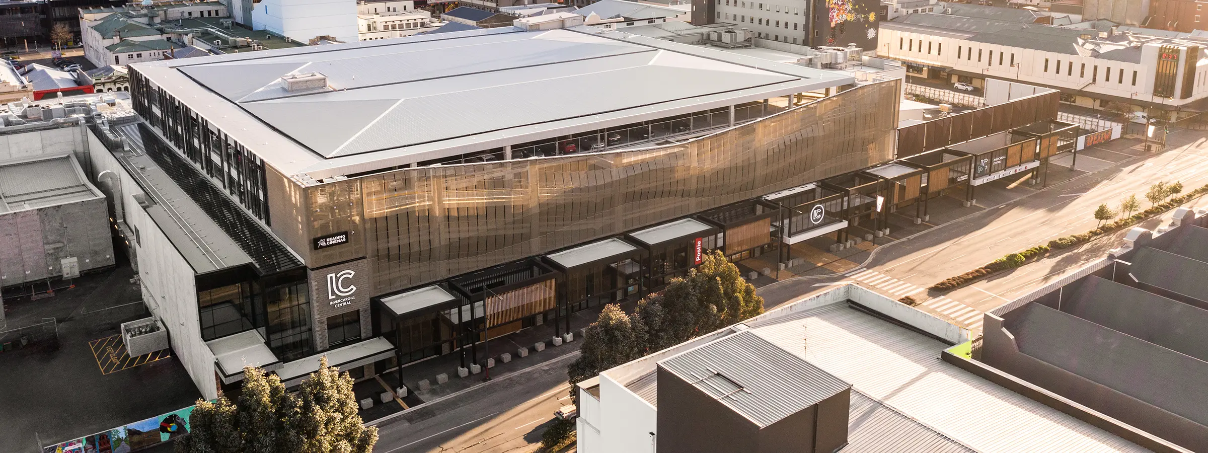 Invercargill Central Business District Constructed by Amagamated Builders Limited ABL