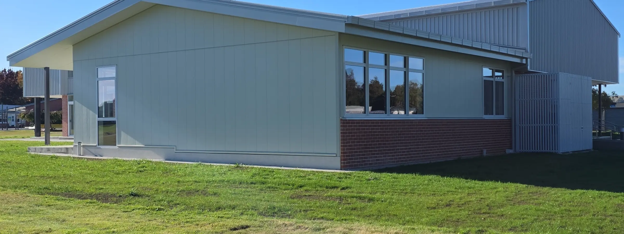 Te Anau School Hall and Classroom Exterior 1