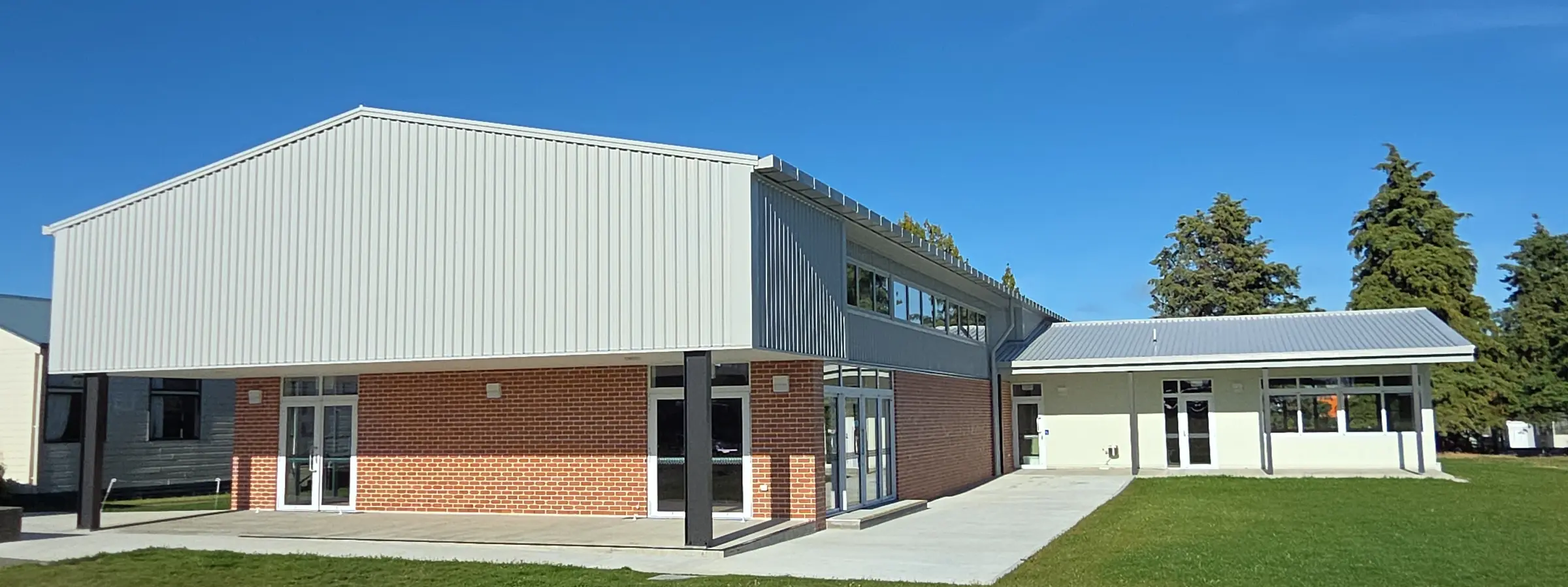 Te Anau School Hall and Classroom Exterior 3