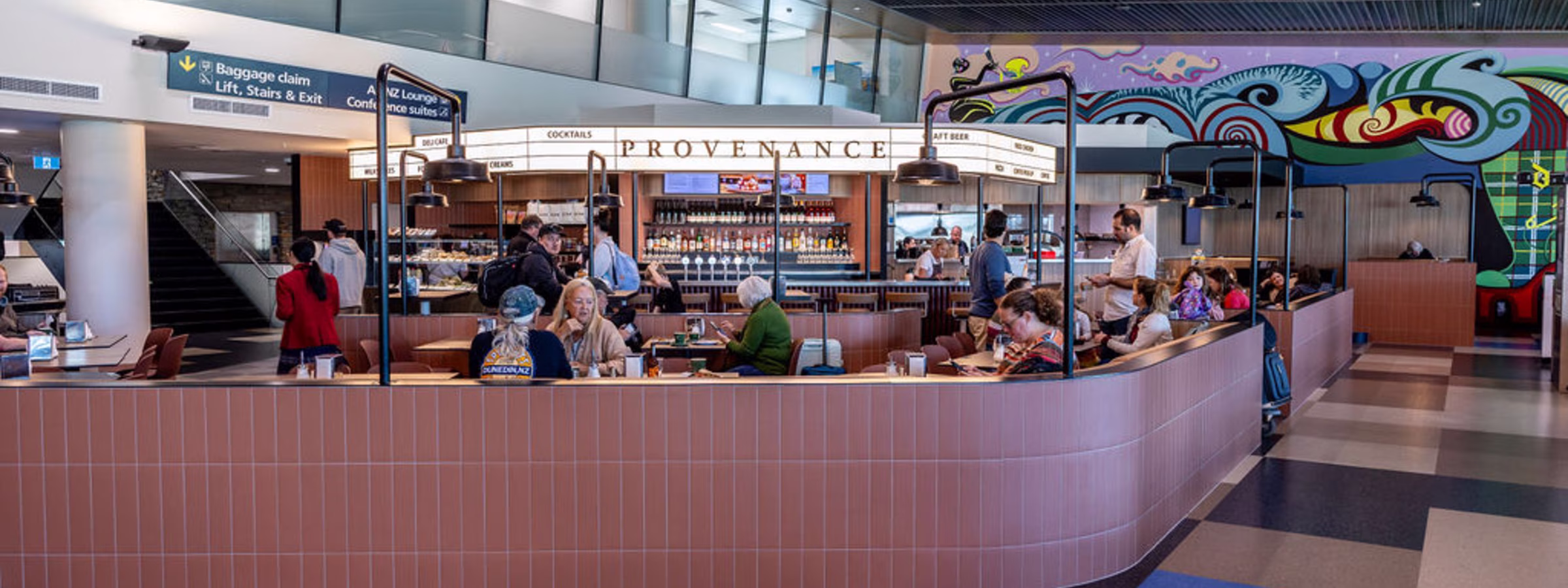 Dunedin Airport Cafe Interior 2