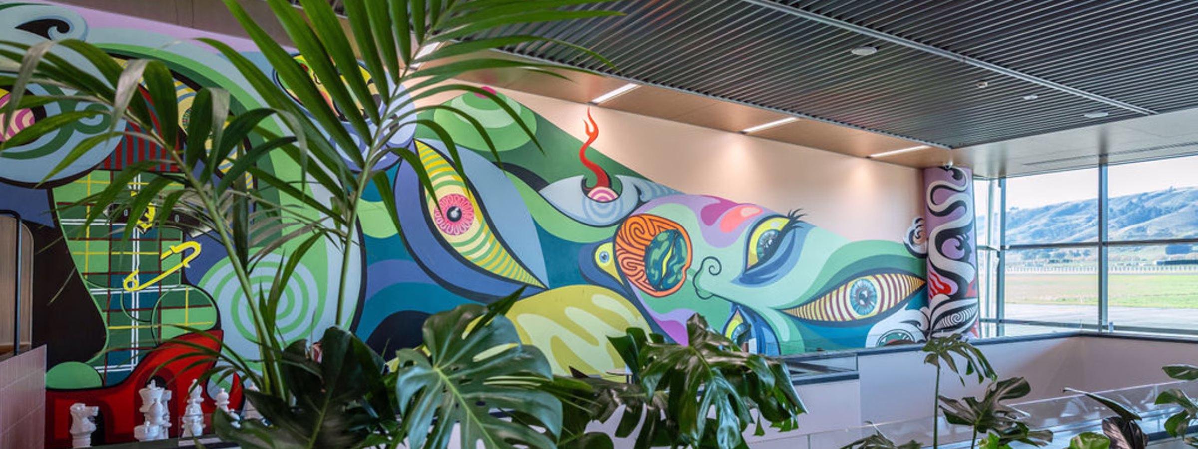Dunedin Airport Cafe Interior 5