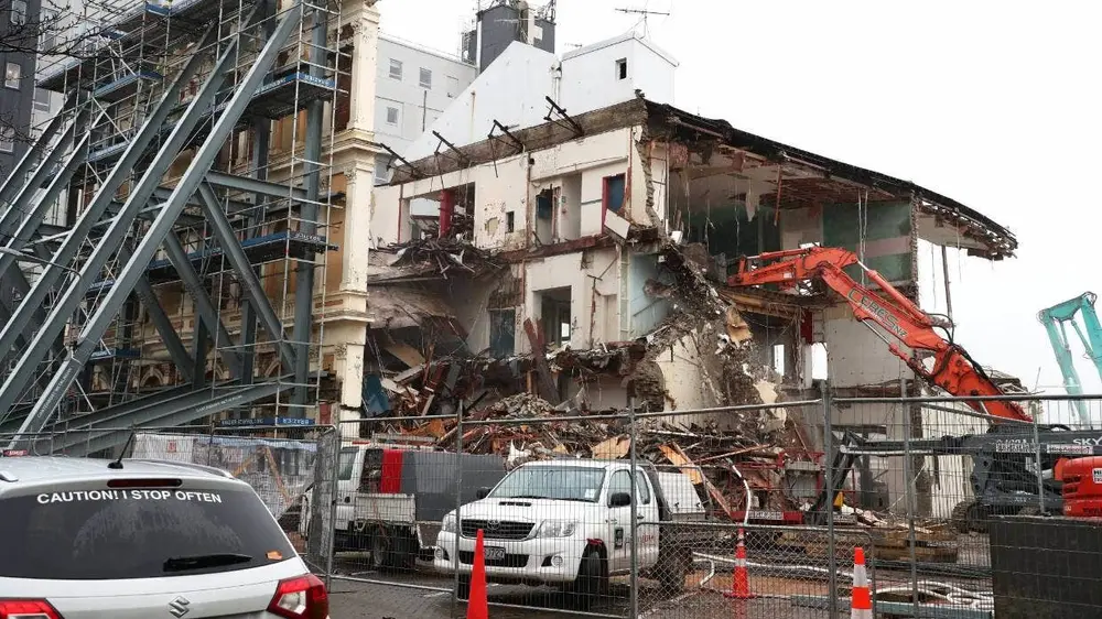 The Invercargill City Council has announced it will contribute a total $40.5 million in the city block development. Demolition began earlier this year.