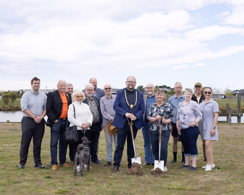 Pegasus Community Centre Sod Turning