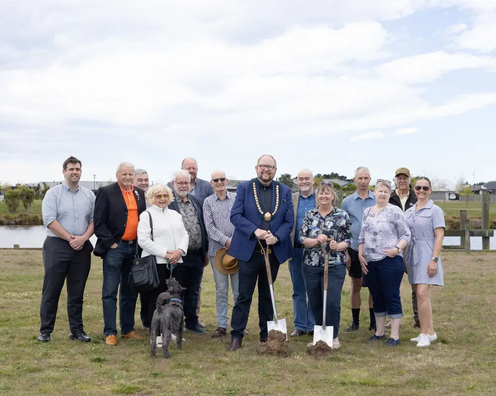 Pegasus Community Centre Sod Turning
