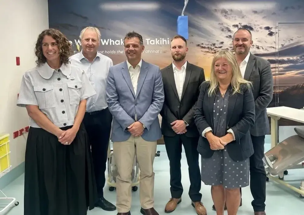 Health NZ Representatives staff and dignataries