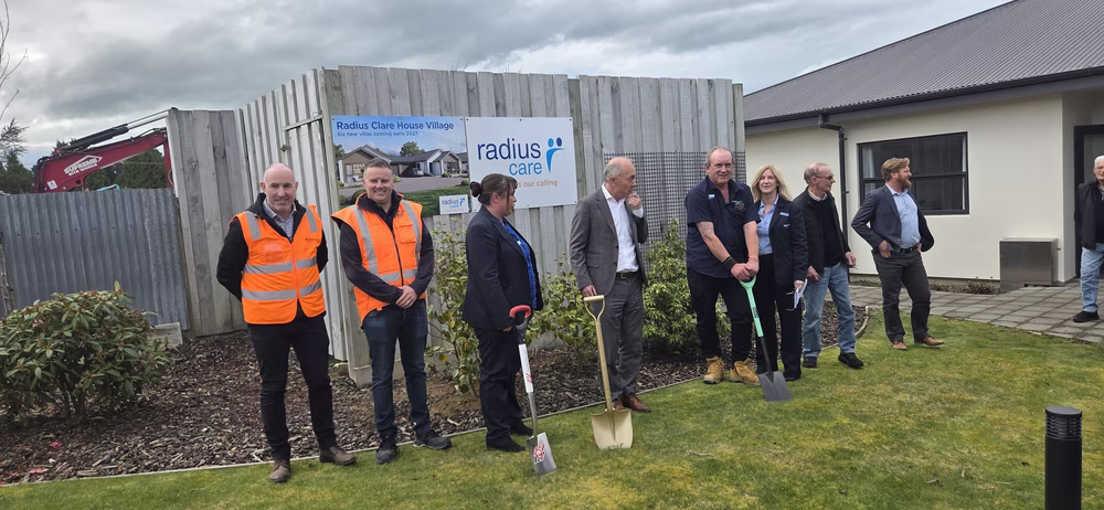 Sod turning 