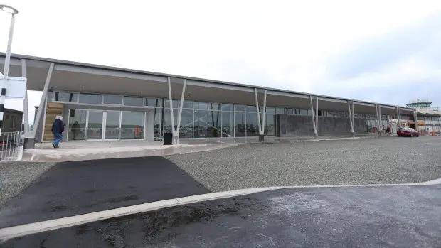 The new Invercargill Airport terminal building.