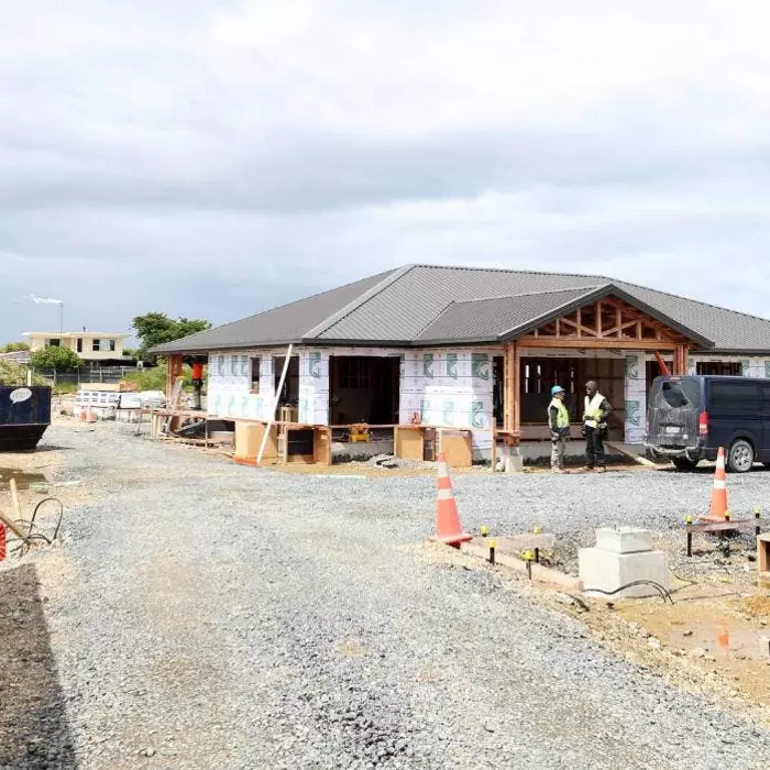 A care home under construction at the Hawthorndale Care Village in Invercargill.